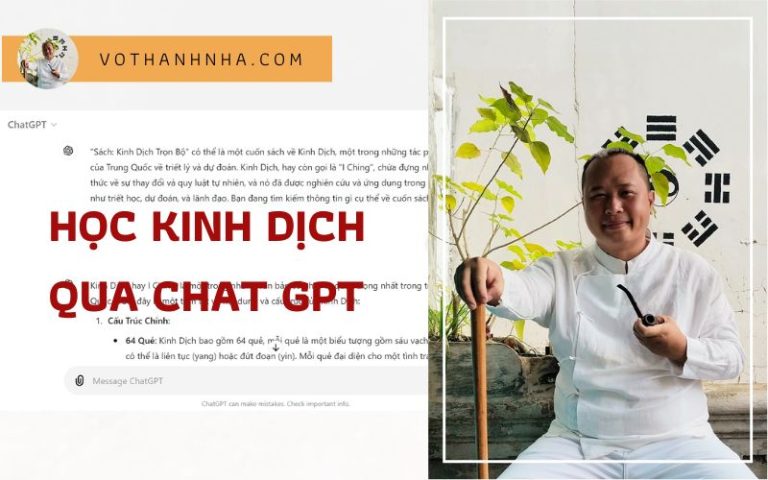 HỌC KINH DỊCH QUA CHAT GPT